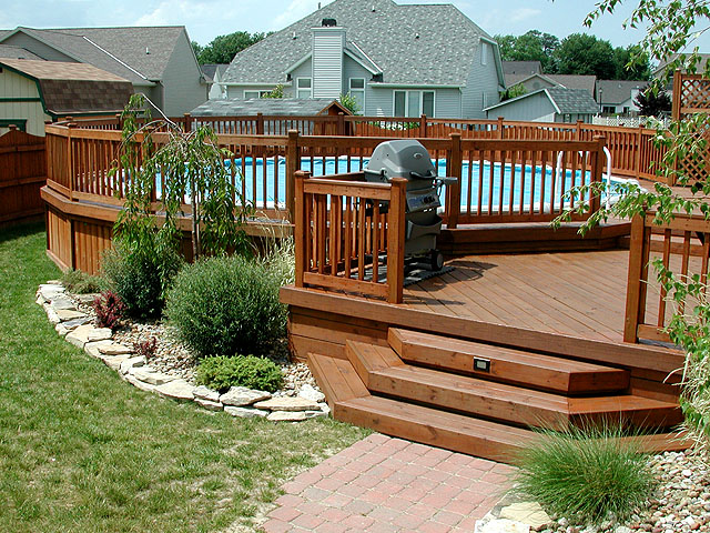 deck de madeira