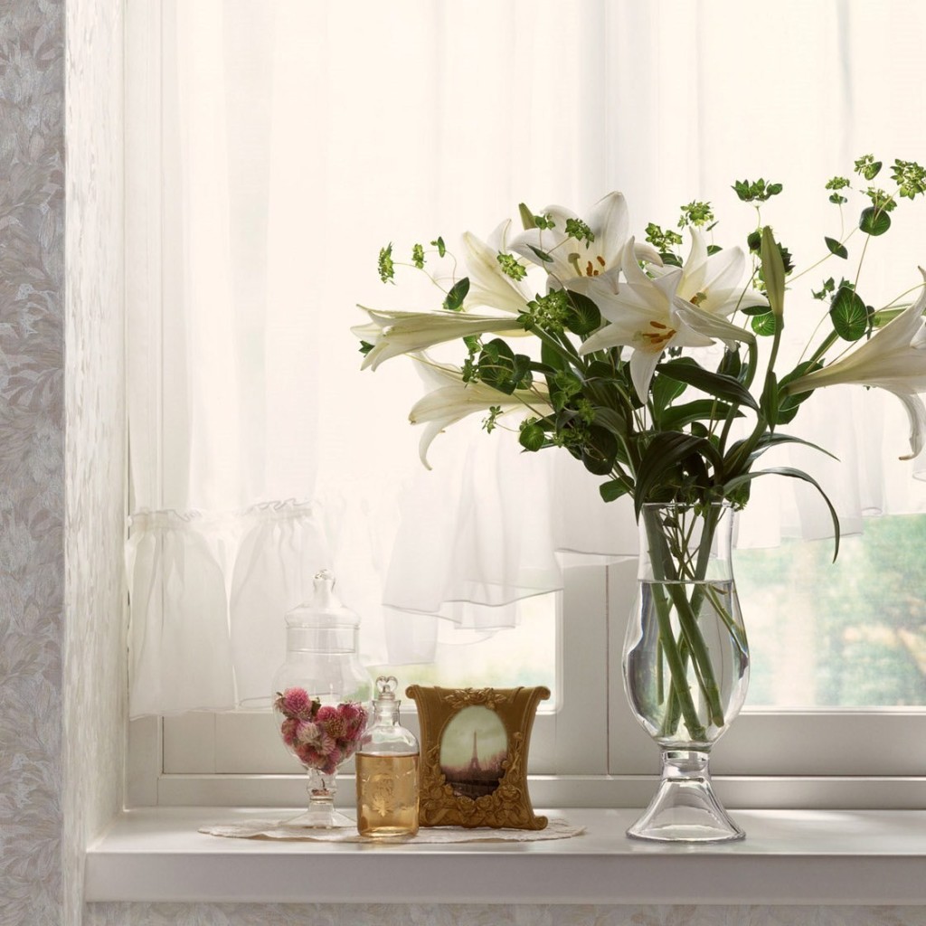 flores em casa